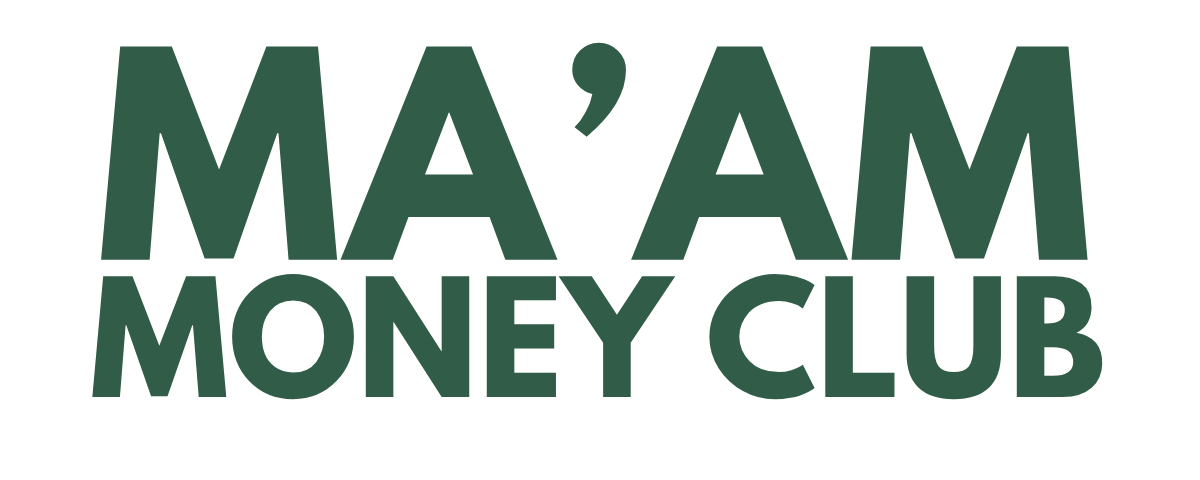 MA'AM MONEY CLUB Logo